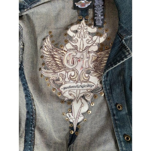 Authentic Harley Davidson Jacket – sz Lg - Picture 9 of 16